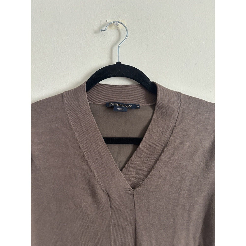 Pendleton Classic Silk Blend Lightweight Knit Top… - image 2